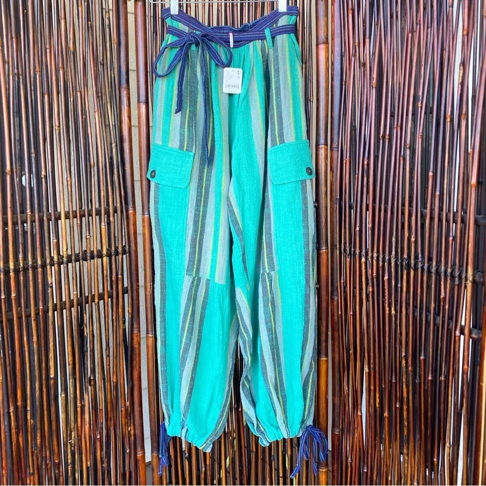 NWT Free People Costa Summer Pants - Picture 3 of 15